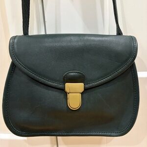 RARE 90s Forest Green Vintage Coach Ashland Crossbody Bag!